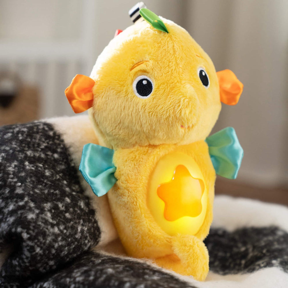Køb Baby Einstein Yellow Sea Dreams Seahorse™ Plys Soother