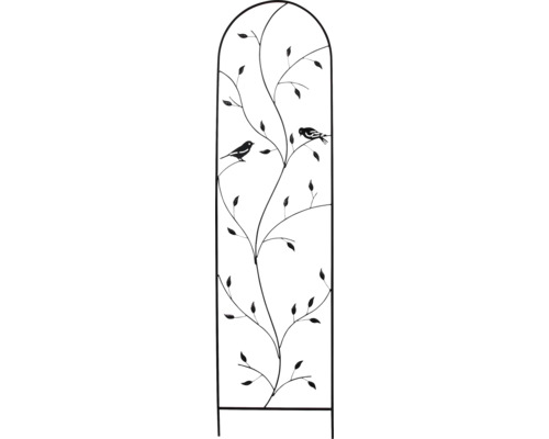 Trellis Lafiora Bird 36 x 150 cm zwart
