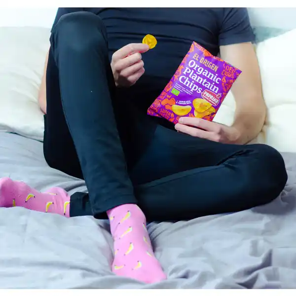 Bio Kochbananen Chips mit Paprika