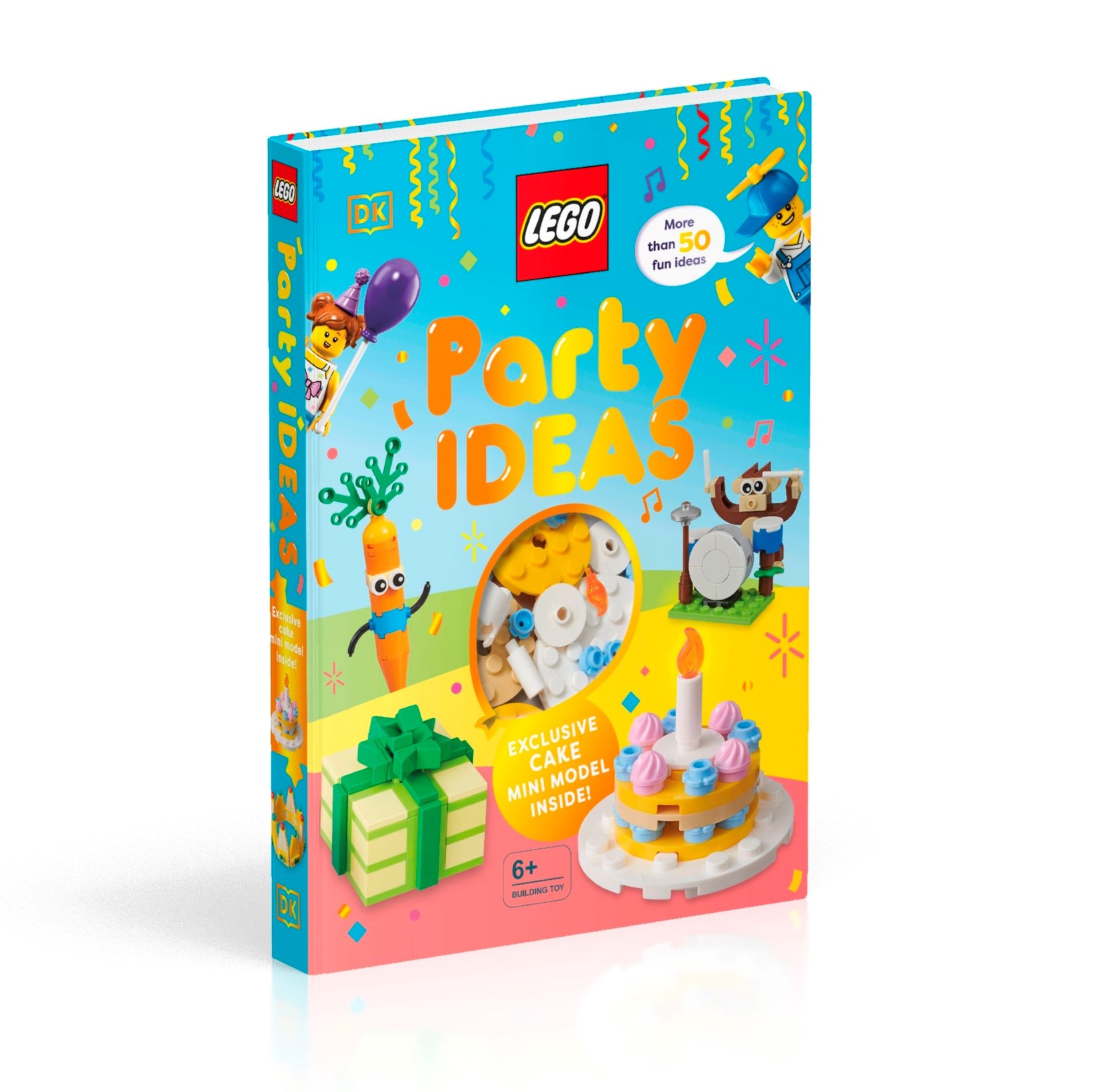 Ideias para festas com o exclusivo modelo de mini bolo LEGO 5007580
