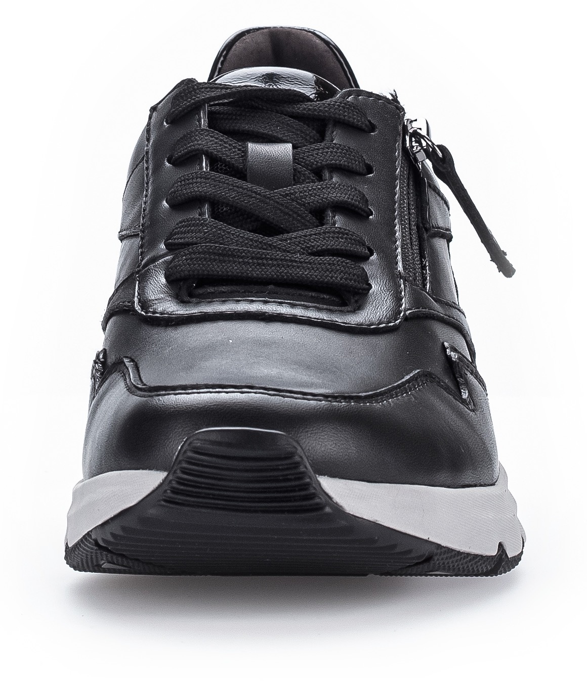 Gabor Rollingsoft Keilsneaker  , Freizeitschuh, Halbschuh, Schnürschuh, Logoschriftzug an der Ferse