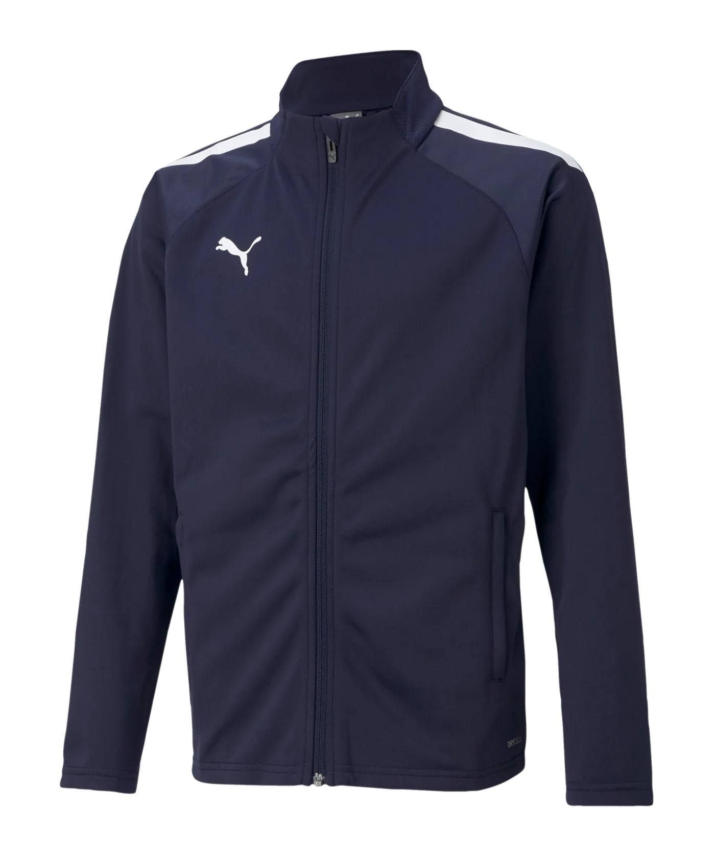 PUMA teamLIGA Trainingsjacke Kids Blau Weiss F06
