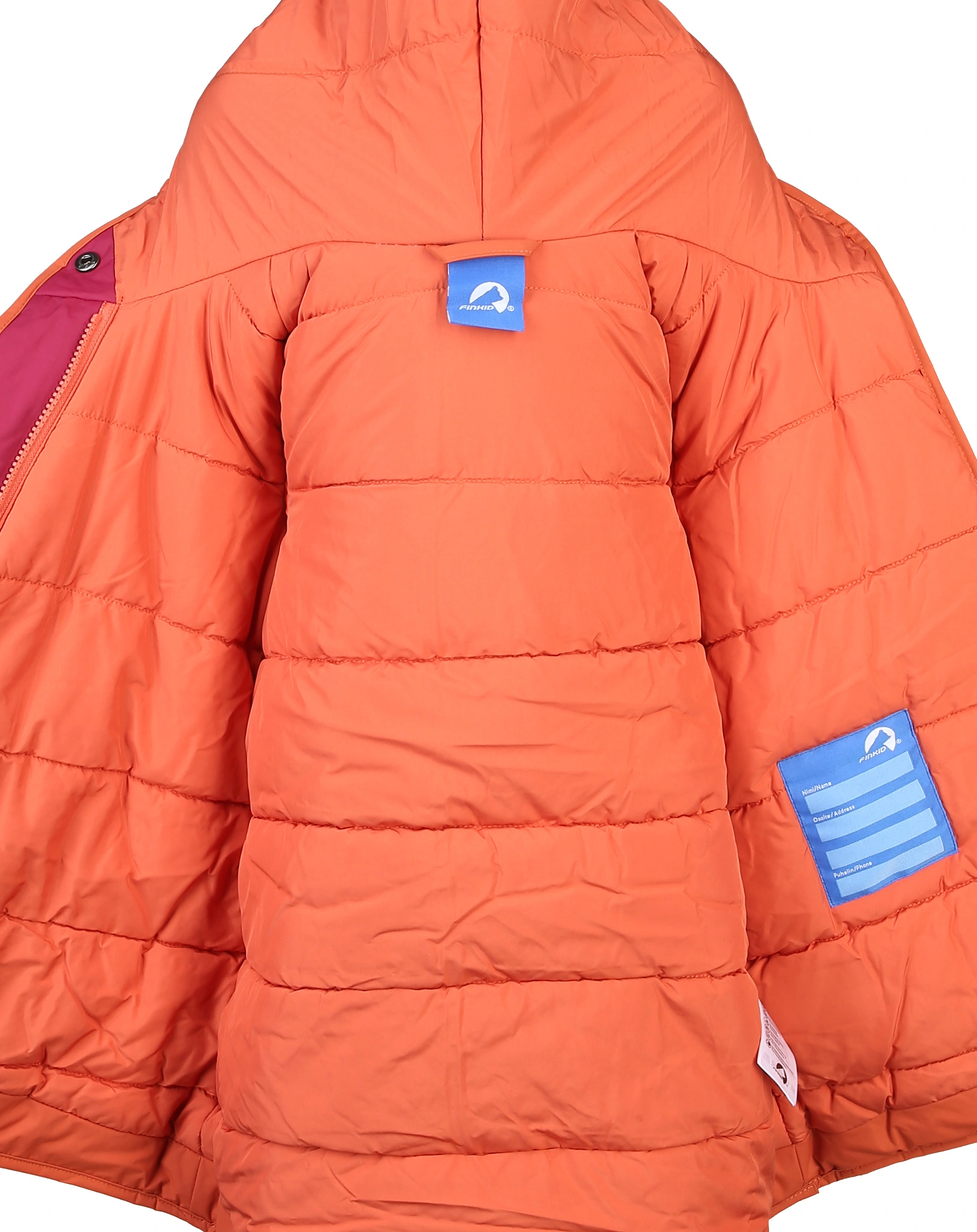 Wintermantel LIKKA TUPPI in beet red/fox