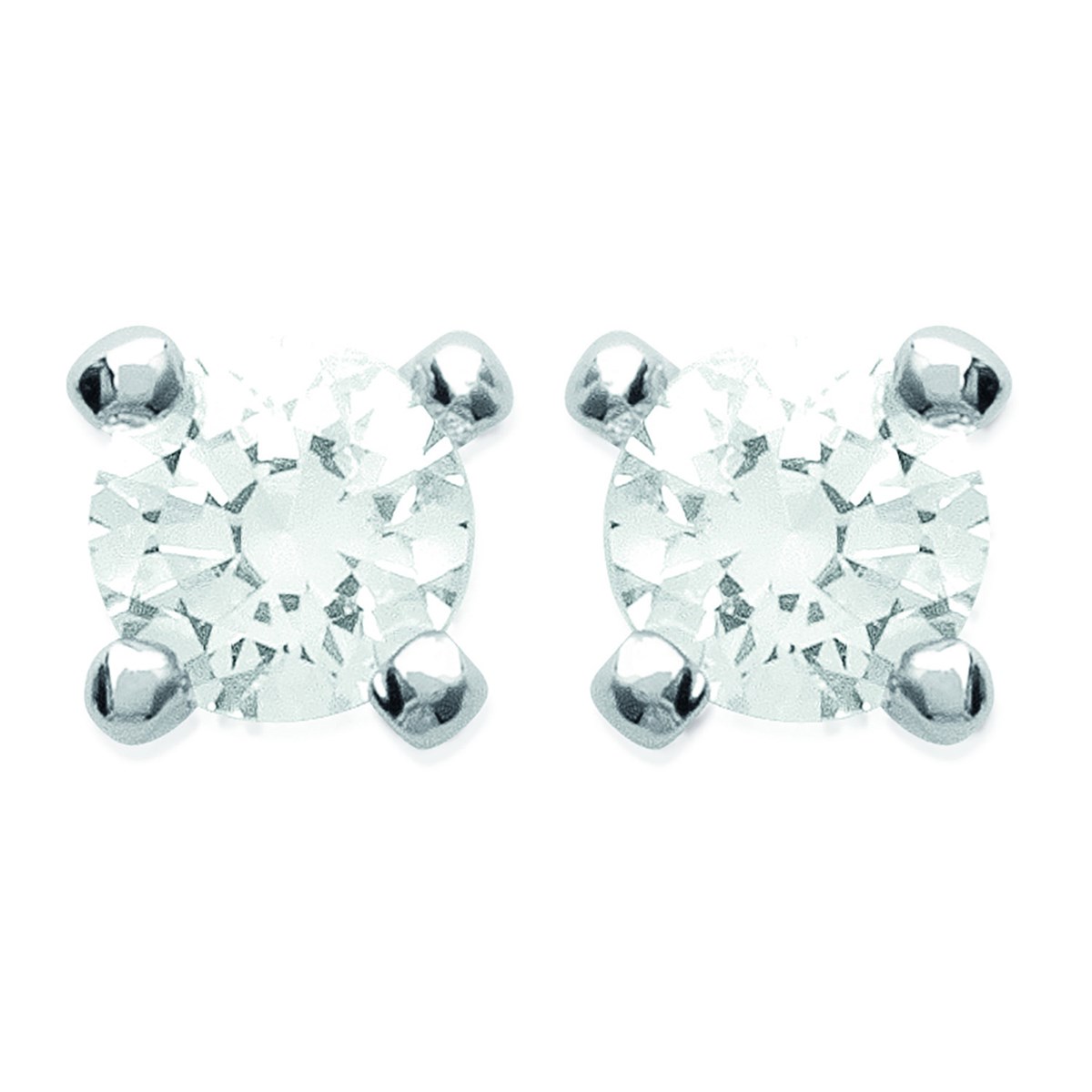 Boucles d'oreilles Brillaxis oxydes 3mm