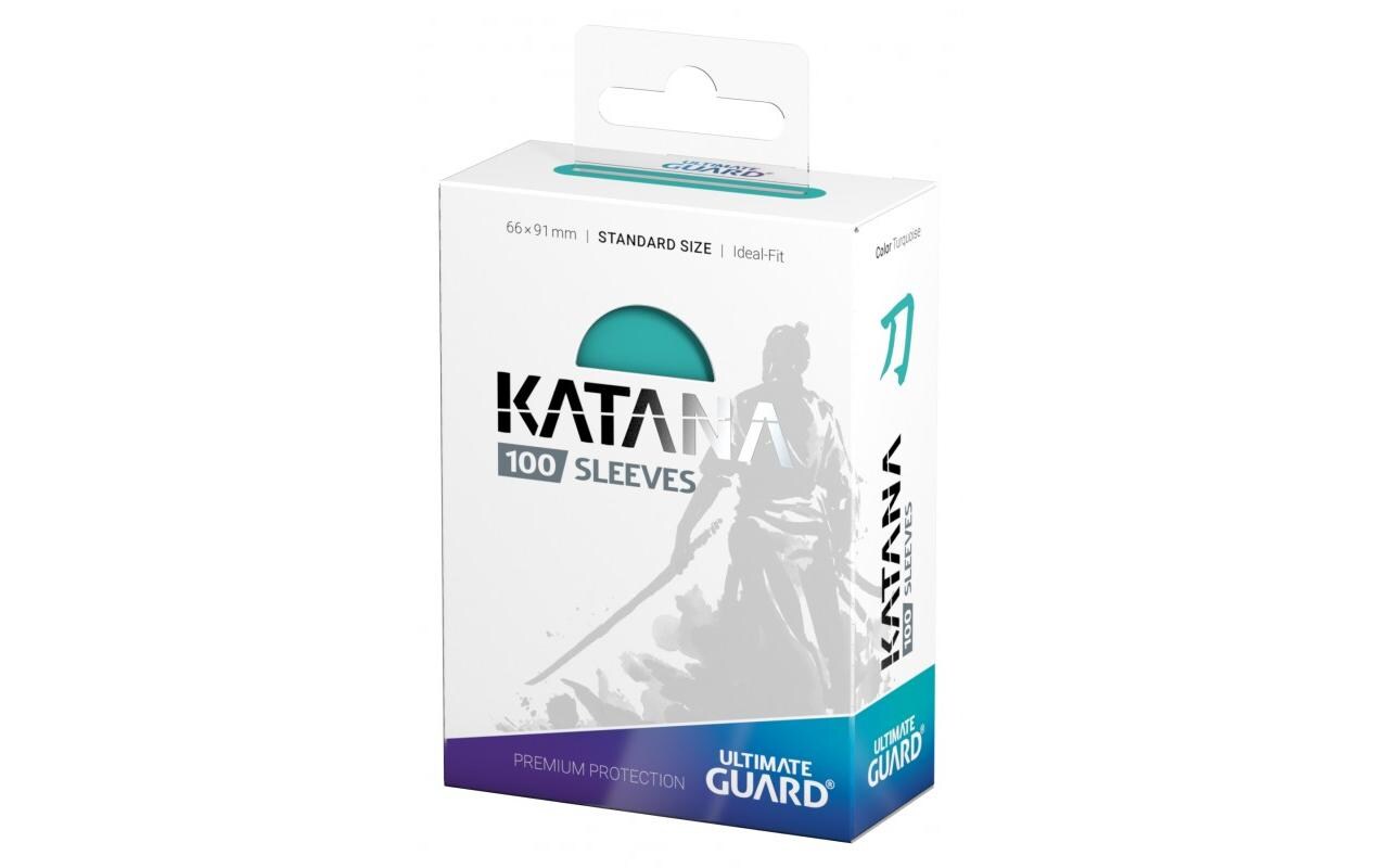 Kartenhülle Katana Sleeves Standardgrösse Türkis 100Kartenschutzhüllen