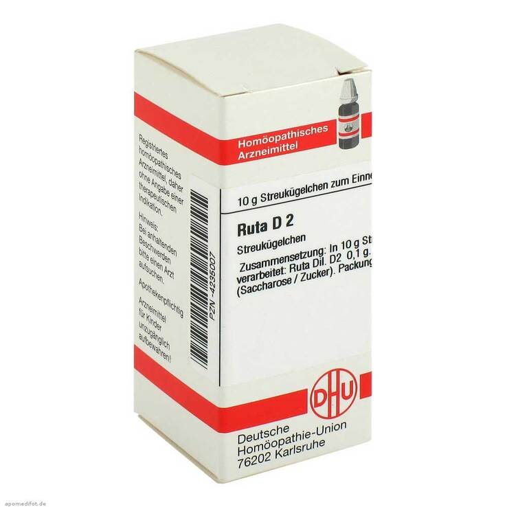 DHU Ruta D 2 Globuli, 10 g