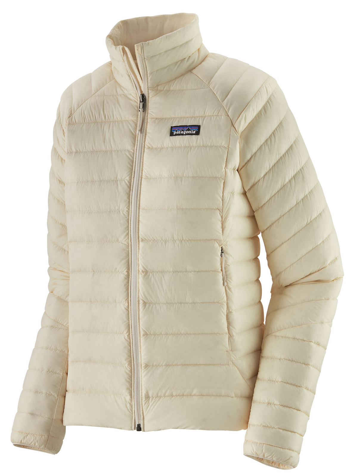 Down Sweater Dame Wool White