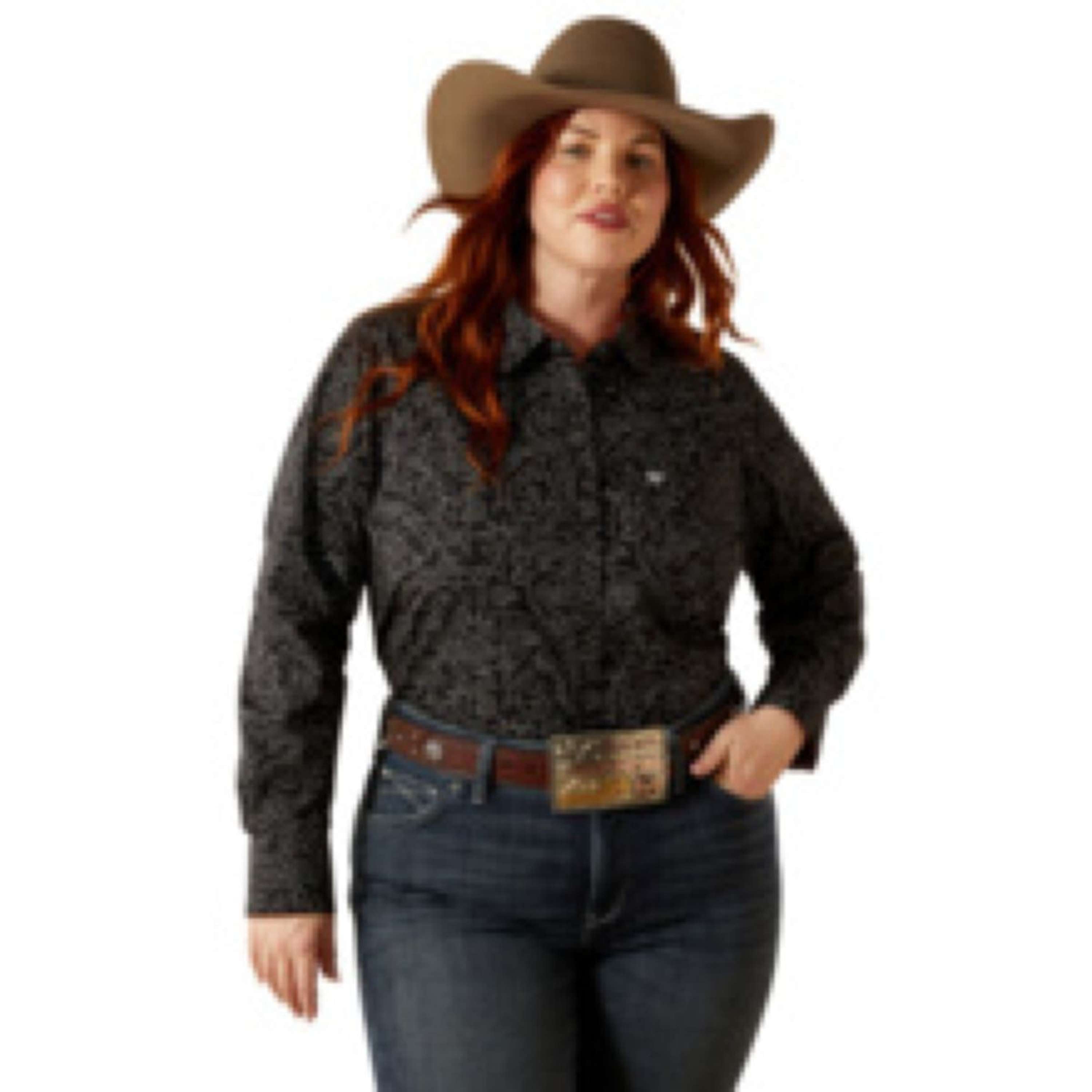 Ariat Blouse Kirby Dames Zwart