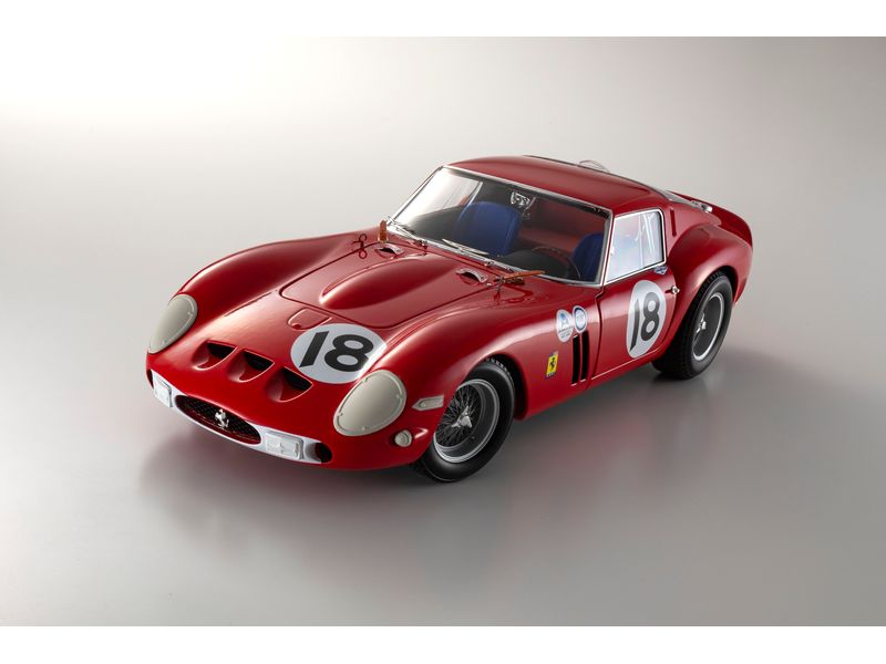 Kyosho Ferrari 250 GTO 1st Daytona 3H 1:18 Detailgetreues Modellauto für Sammler im Massstab 1:18