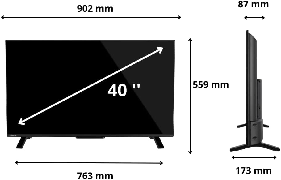 Toshiba 40LV2E63DA - 102 cm (40