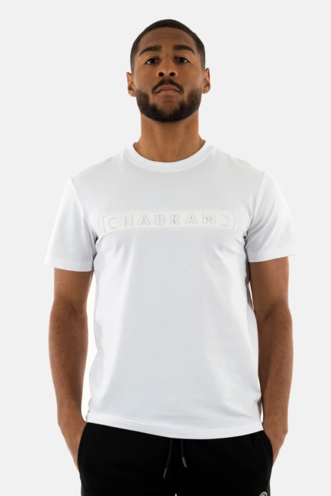 Tee shirt chabrand 60202 800 blanc