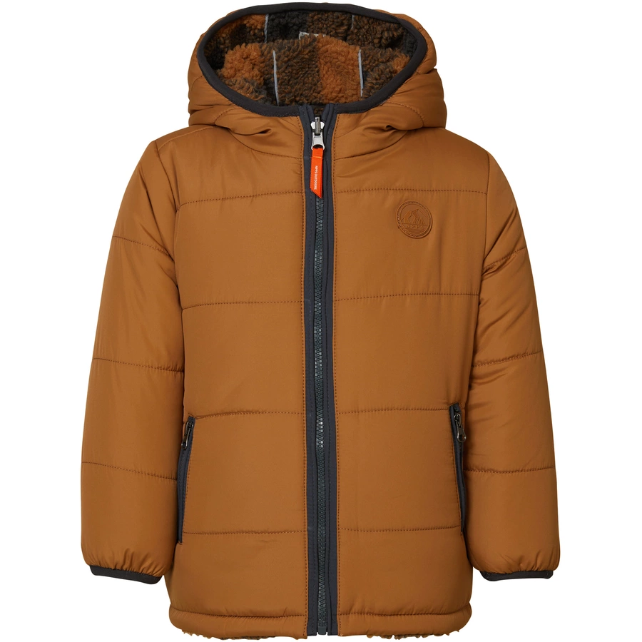 Noppies Winter jacke Ward - Reversible Chipmunk