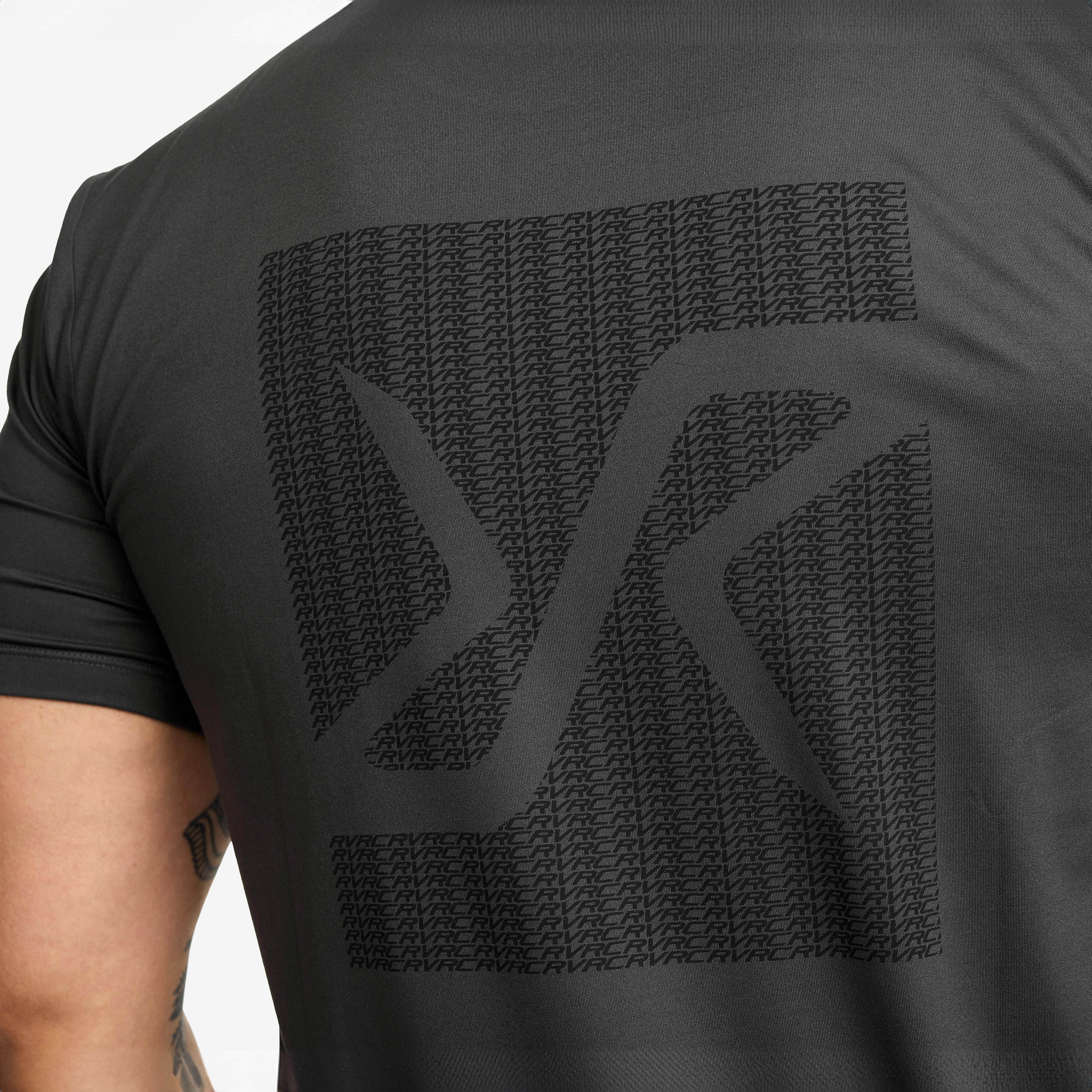 Mission Graphic Logo T-shirt Herre Anthracite