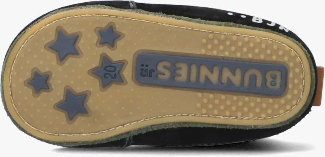 BUNNIESJR groene bunniesjr lage sneakers zilke zacht