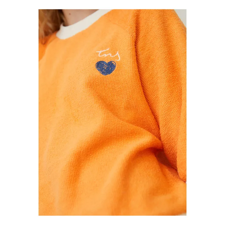 the new society Sweat Compton Eponge | Orange