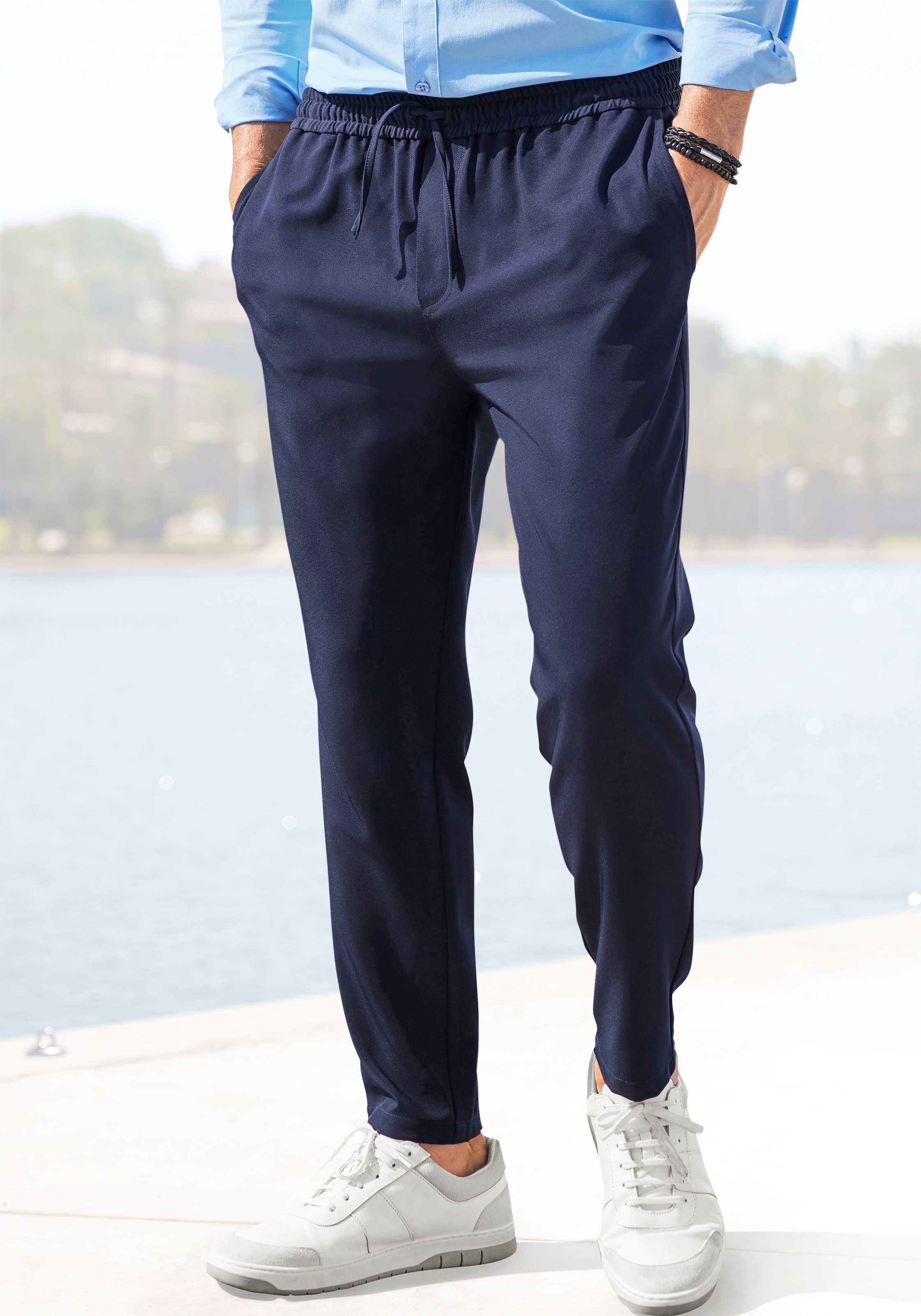 John Devin Jogger Pants »Jogg Pants«  Slim Fit, aus leichter Webqualität