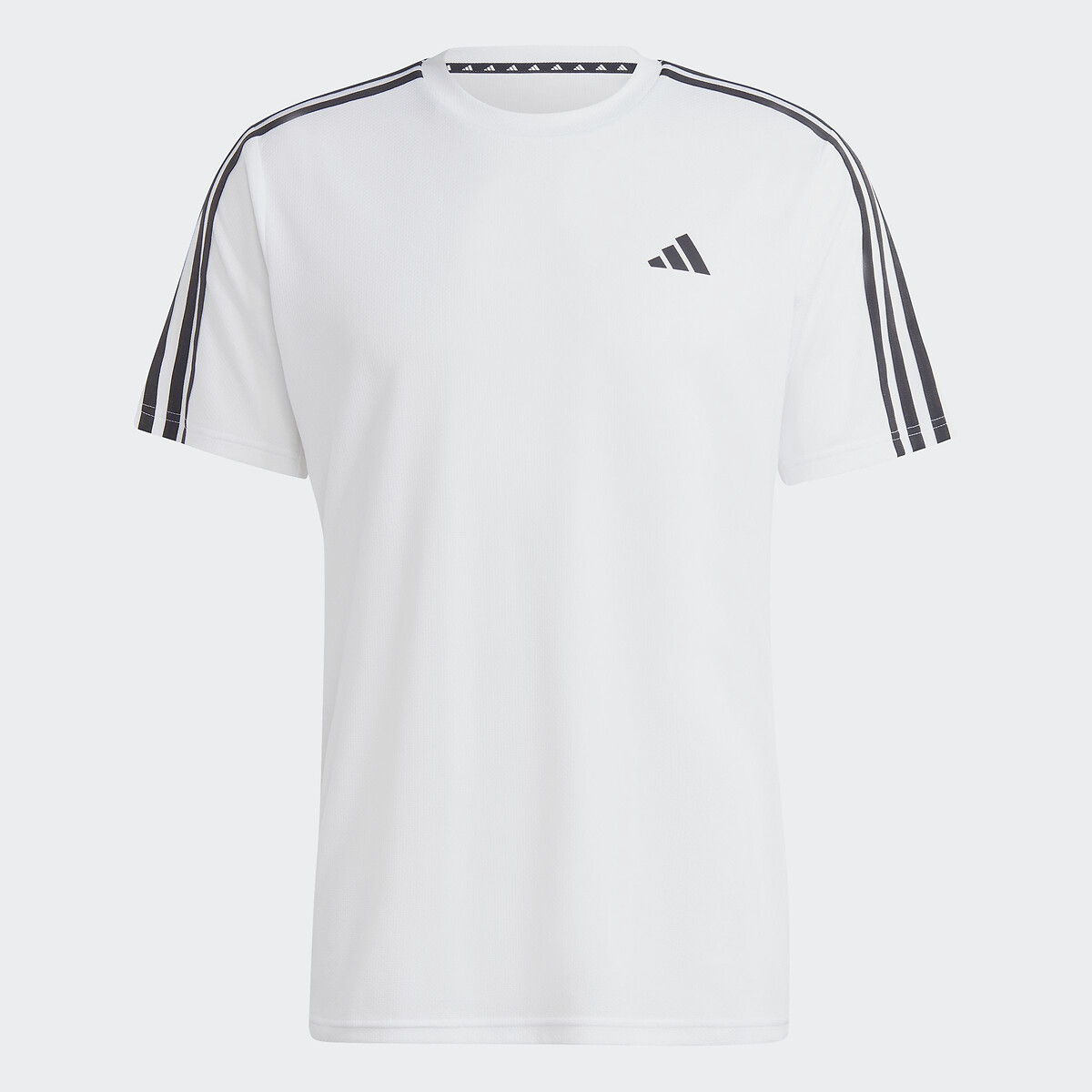 adidas Performance<br>Camiseta lisa, logotipo pequeno