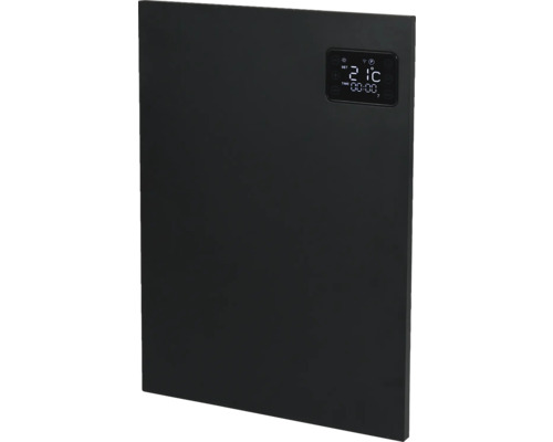 Eurom Alutherm Sani 800 wandconvectorkachel, 56x40x5,1 cm, 800 watt, met wifi en afstandsbediening, zwart