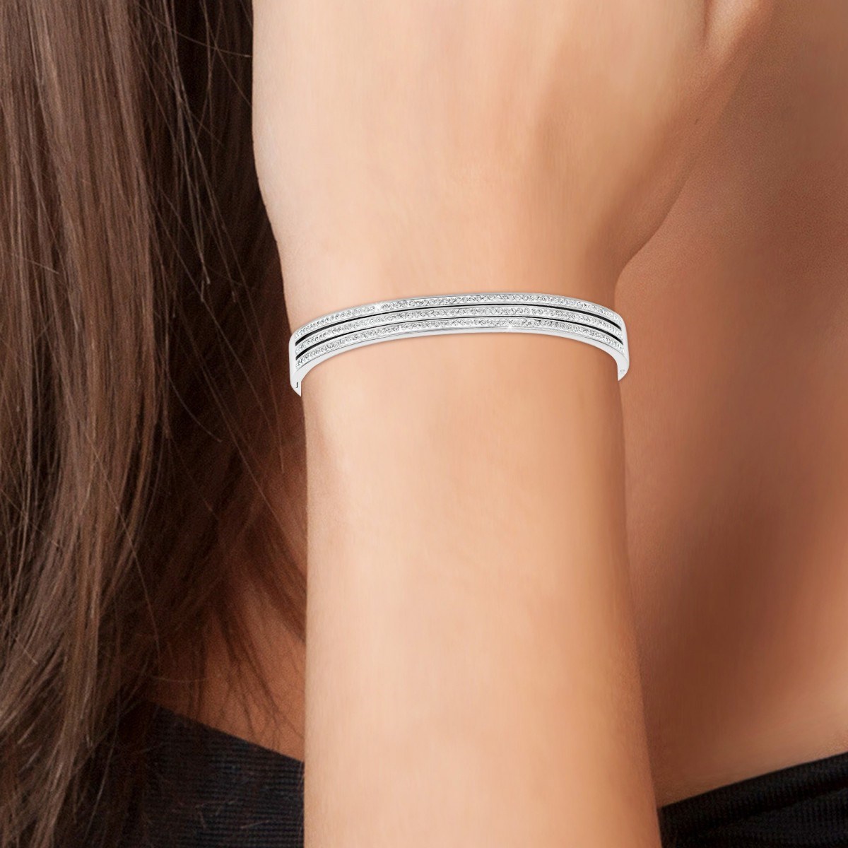 Bracelet SC Crystal orné de Cristaux scintillants