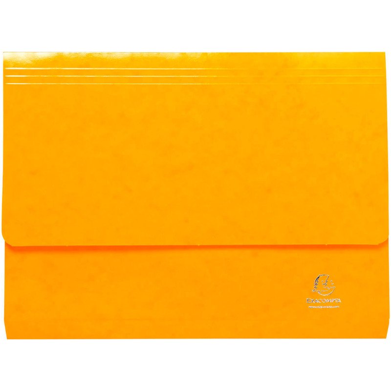 Chemise pochette Iderama à soufflet carte Exacompta 24 x 32 cm couleurs assorties