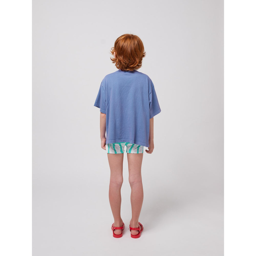 Køb Bobo Choses Blue Wavy T-Shirt