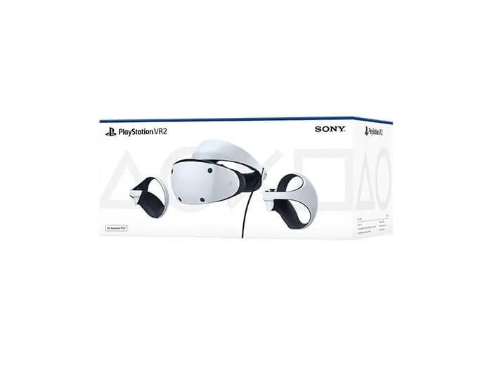 Sony PlayStation VR2, Dedikeret hovedmonteret skærm, Sort, Hvid, 110°, Monokromatisk, 110°, 120 Hz