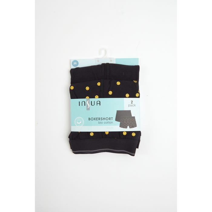 inSua-2-pack boxershorts smiley - Insua