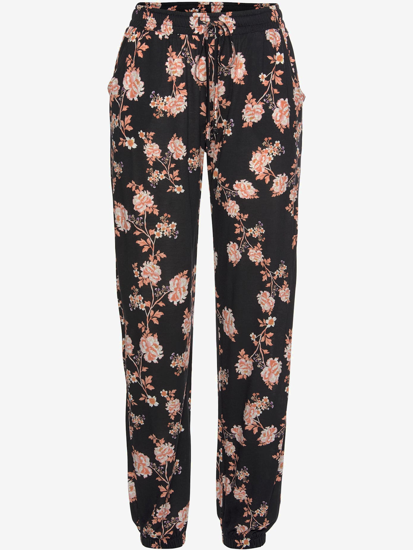Pantalon de plage pantalon d'été léger avec imprimé floral