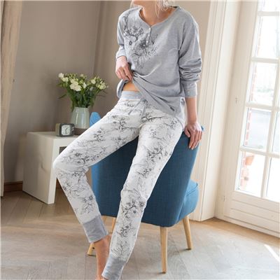 Pyjama femme à fleurs - DODO HOMEWEAR®