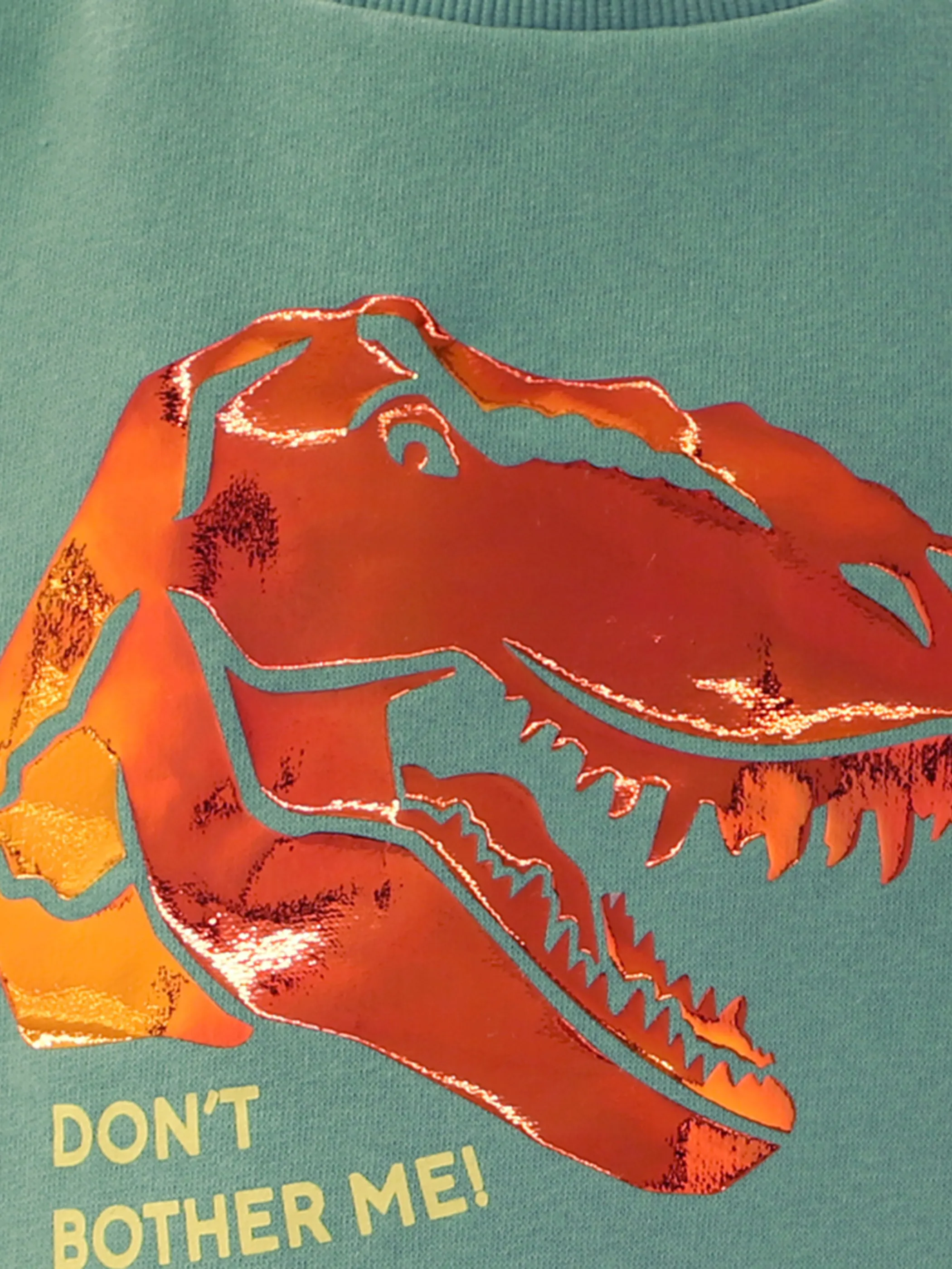 Jungen Sweatshirt mit Folienprint