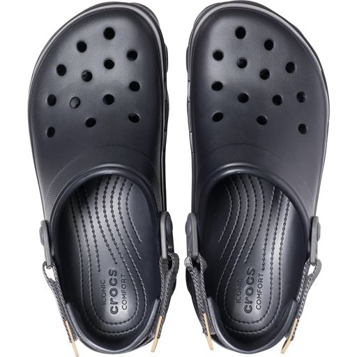 Crocs All Terrain Clogs, Black, 37/38