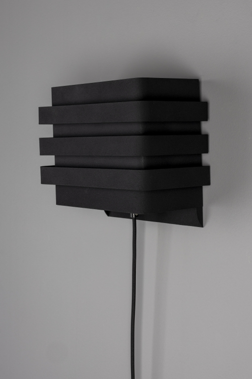 Dutchbone Dumont wandlamp zwart