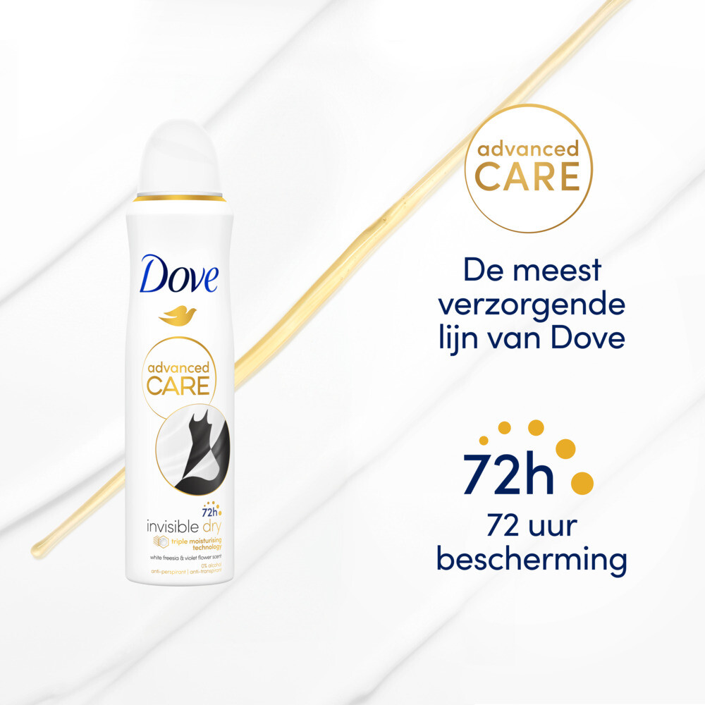 Dove Deodorant Spray Invisible Dry150 ml