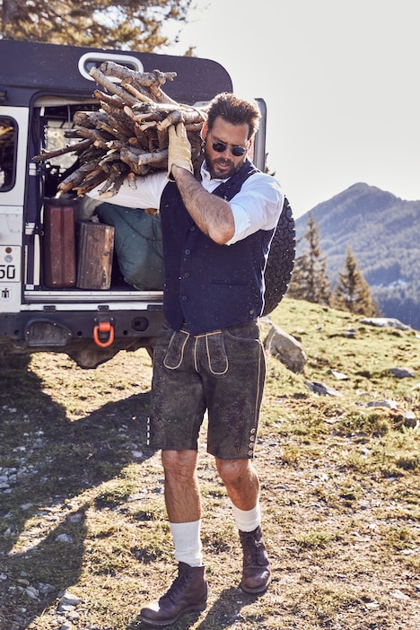 Trachten-Strumpf, langer Schaft, bis Gr. 51