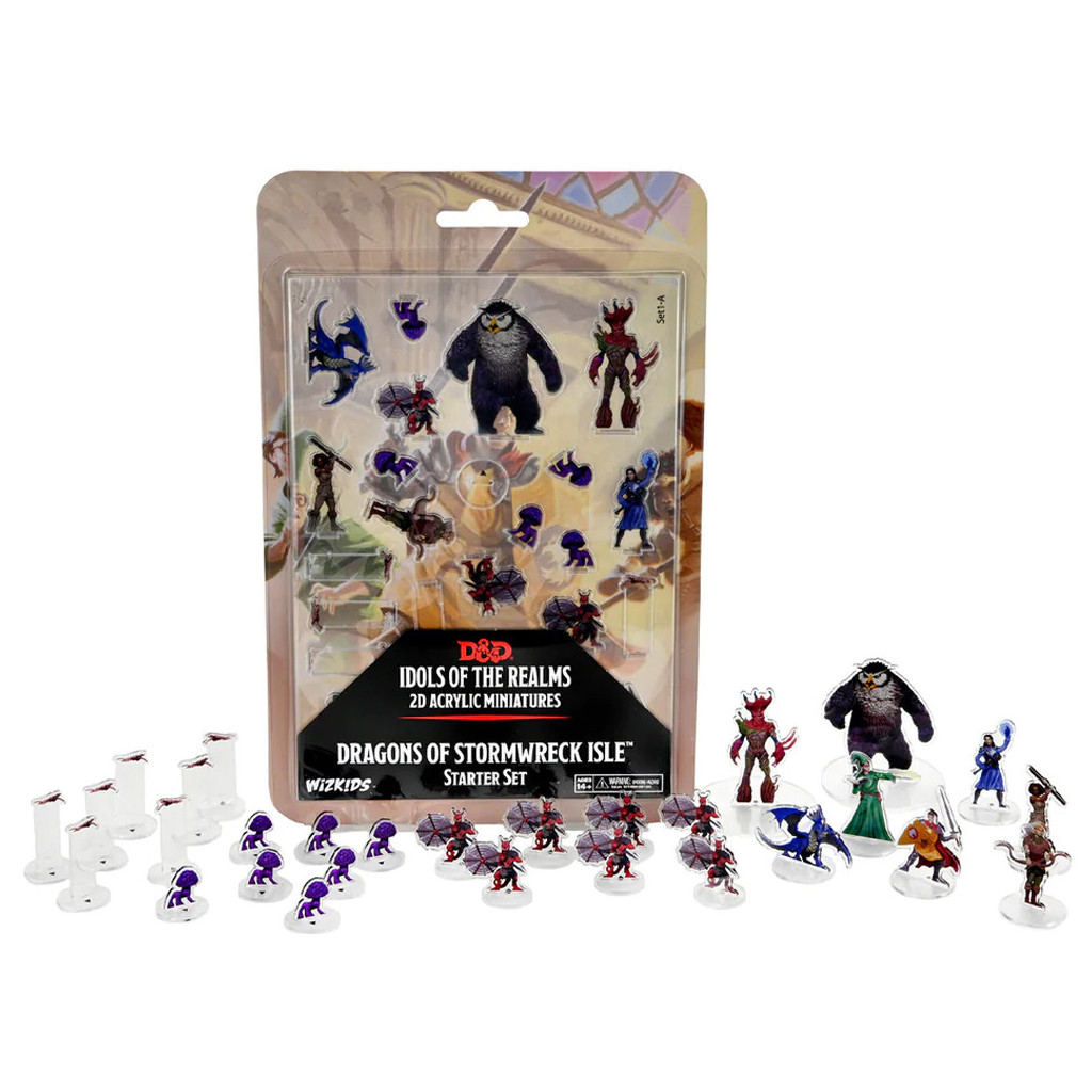 D&D Idols of the Realms 2D Minis: Dragons of Stormwreck Isle
