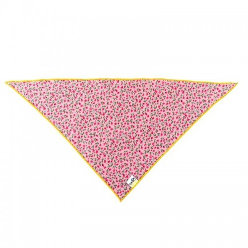 Bandana rosa para cachorro com estampa Liberty