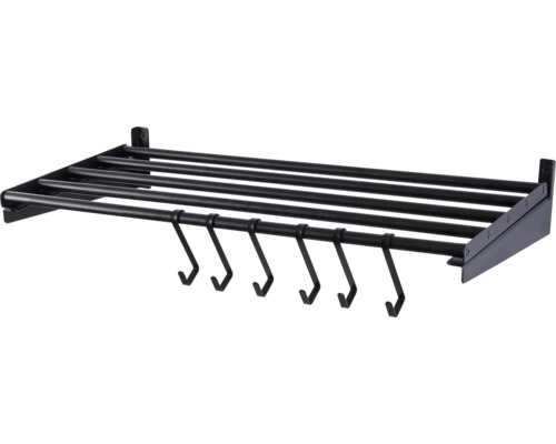 CENTA wandplank REGULUS 600 x 280 mm zwart mat