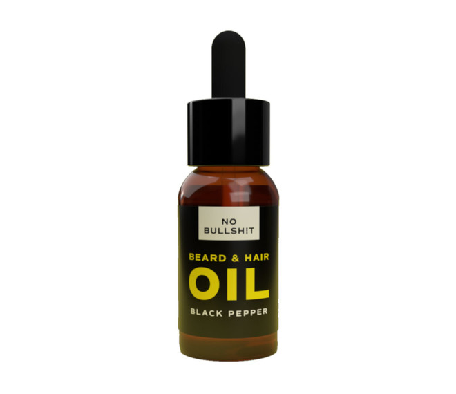 NO BULLSH!T Beard & Hair Oil  Black Pepper
