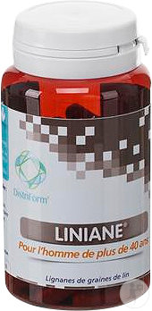 Distriform Liniane Lignanes De Graines De Lin Homme 40+ Ans 60 Gélules
