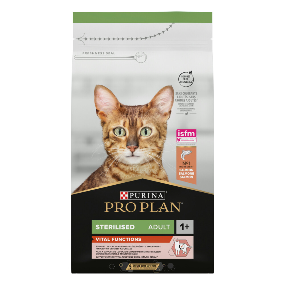 Pro Plan Adult Sterilised Vital Functions Zalm1,5 kg