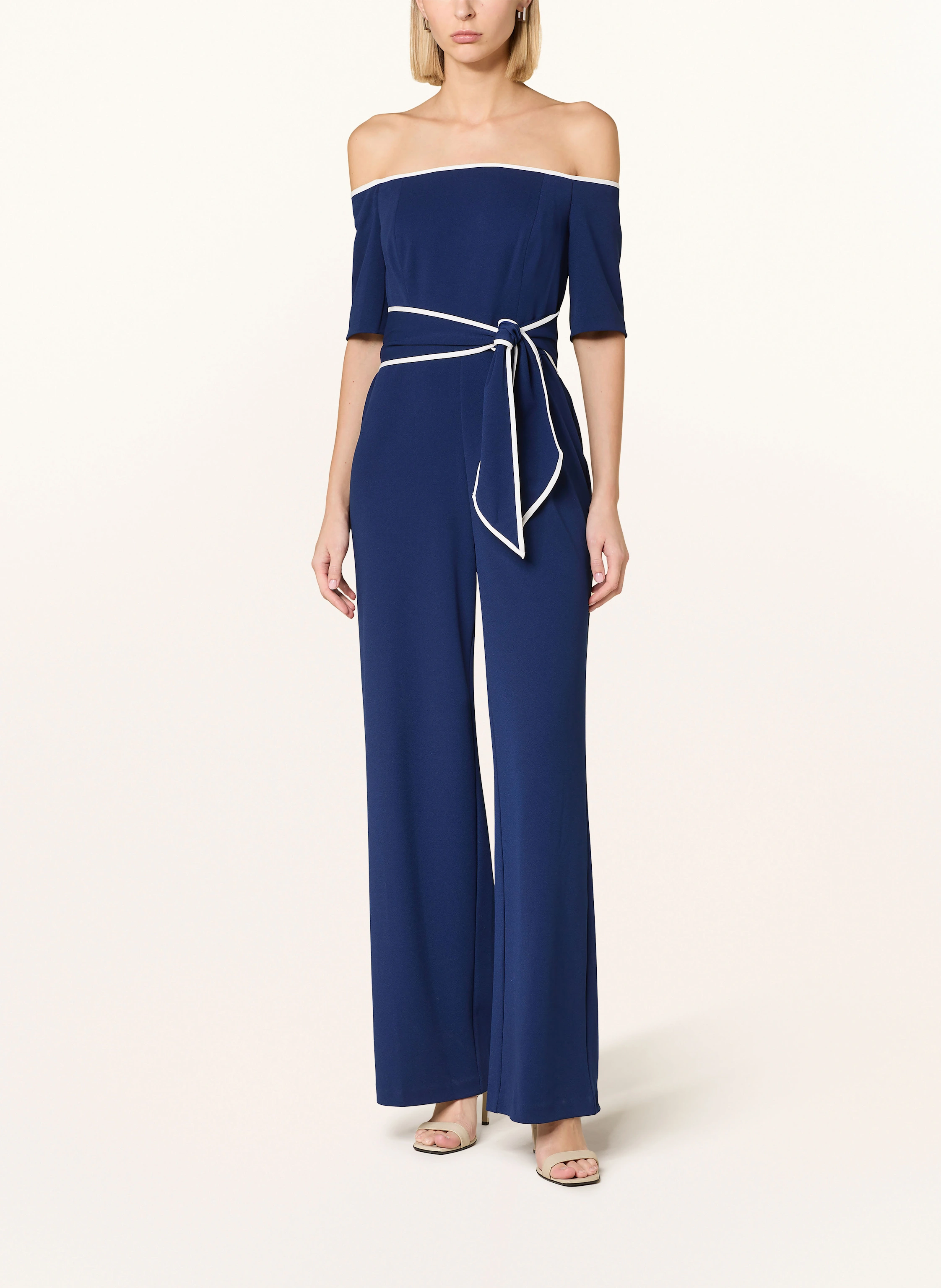 ADRIANNA PAPELL Off-Shoulder-Jumpsuit