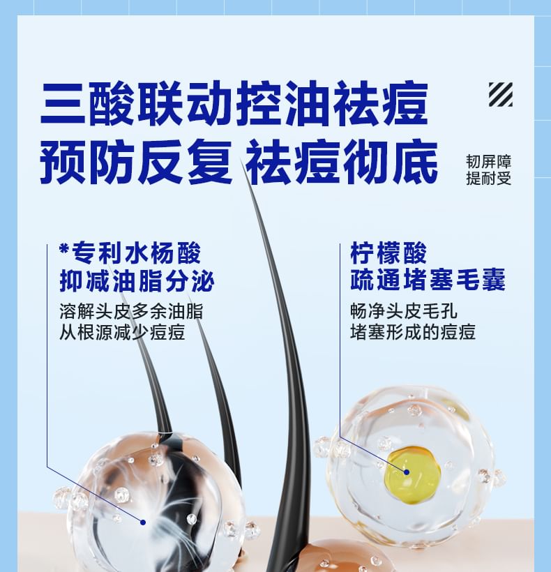 Z:SEA - Water Olie-Controlerende & Anti-Acne Shampoo