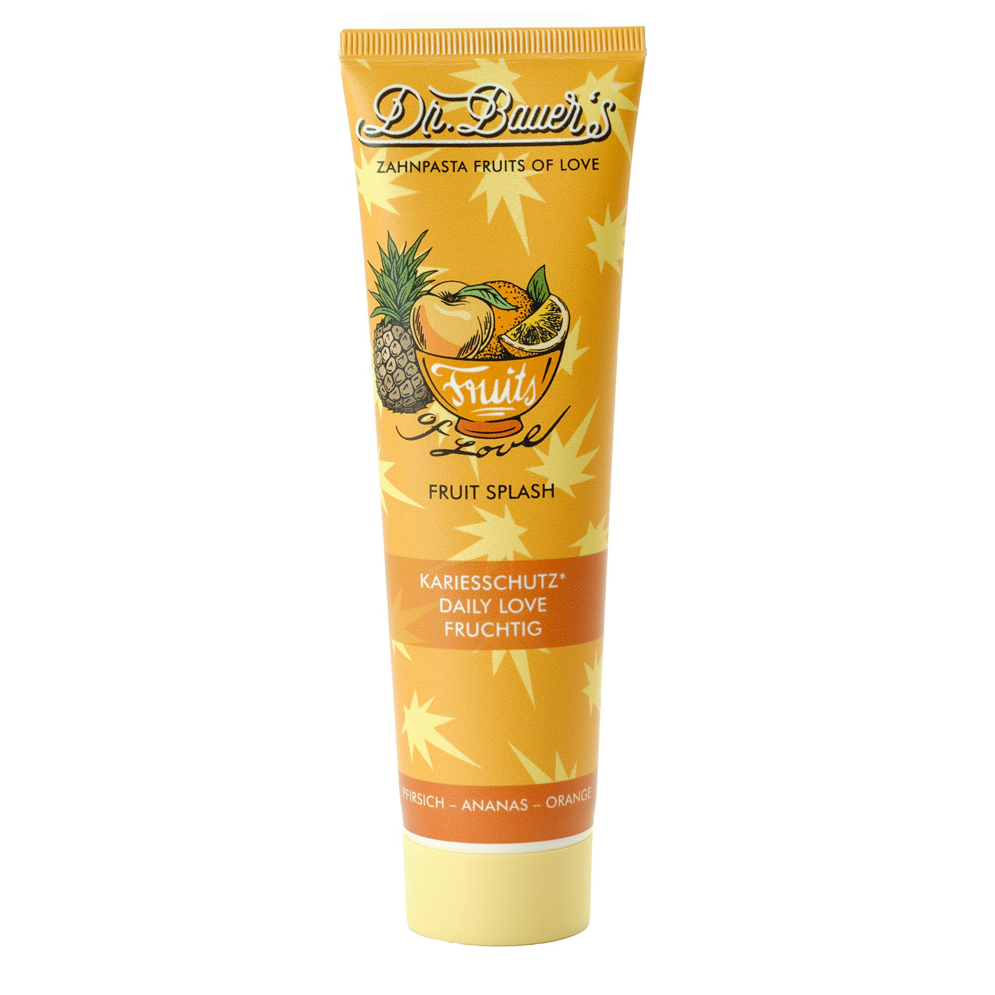 Dr. Bauer's Zahnpasta Fruits of Love Fruit Splash