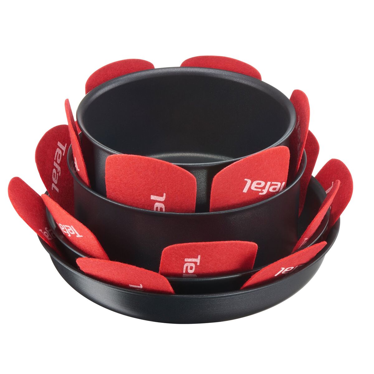Kokekarbeskyttelse 38 cm 4-pack, rød