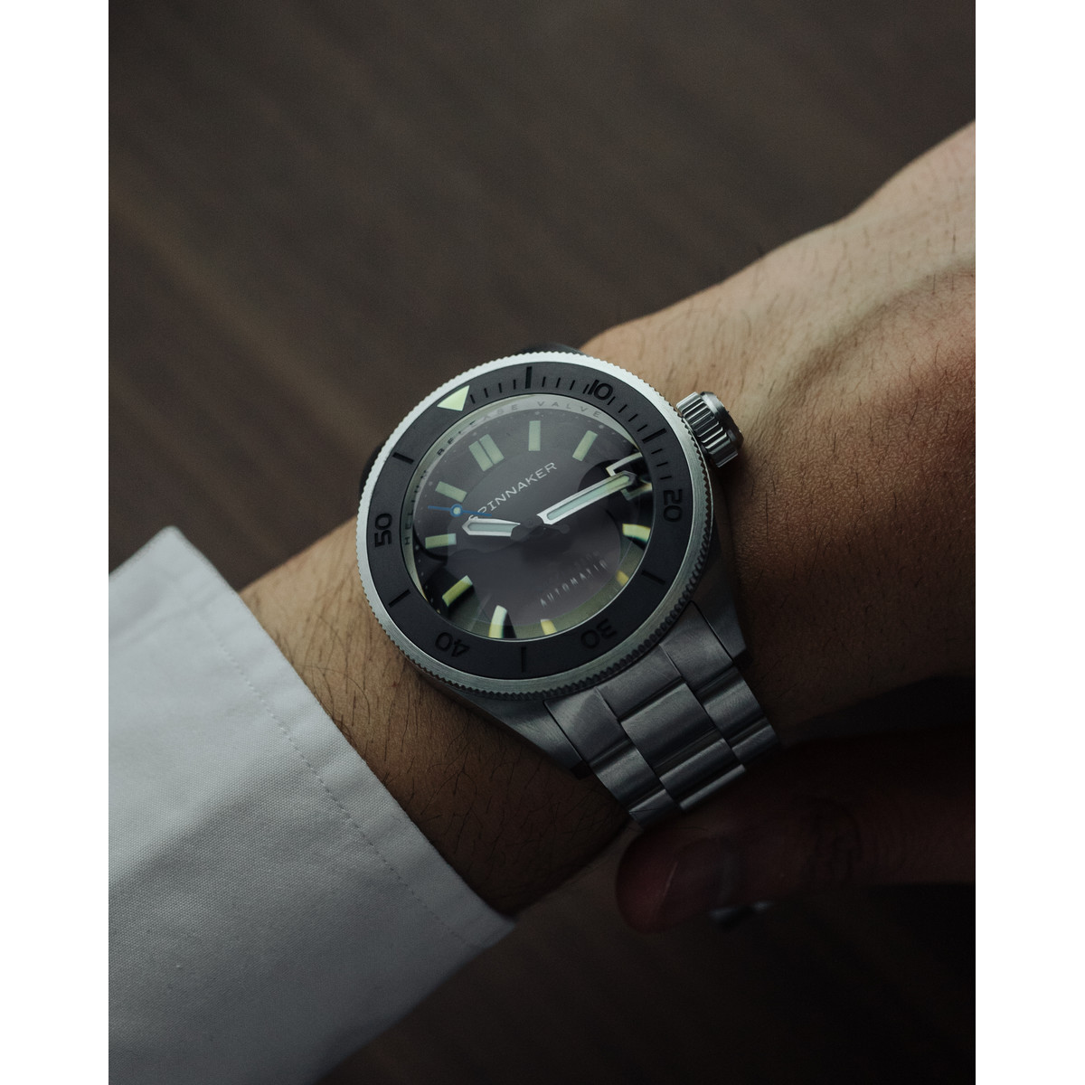 Montre SPINNAKER homme automatique bracelet acier