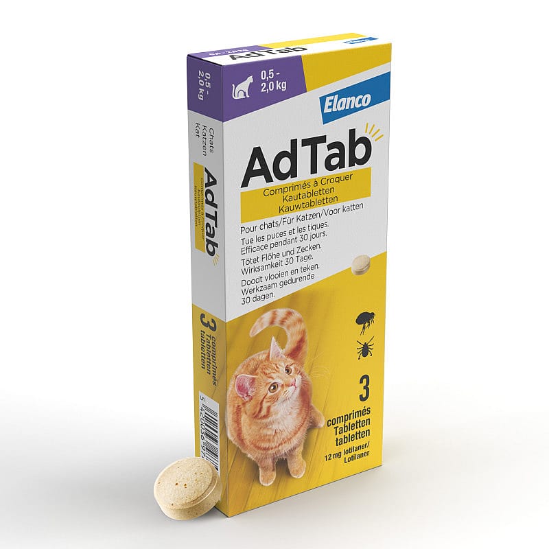 AdTab Kat | 3 tabletten - kleine kat | 13415