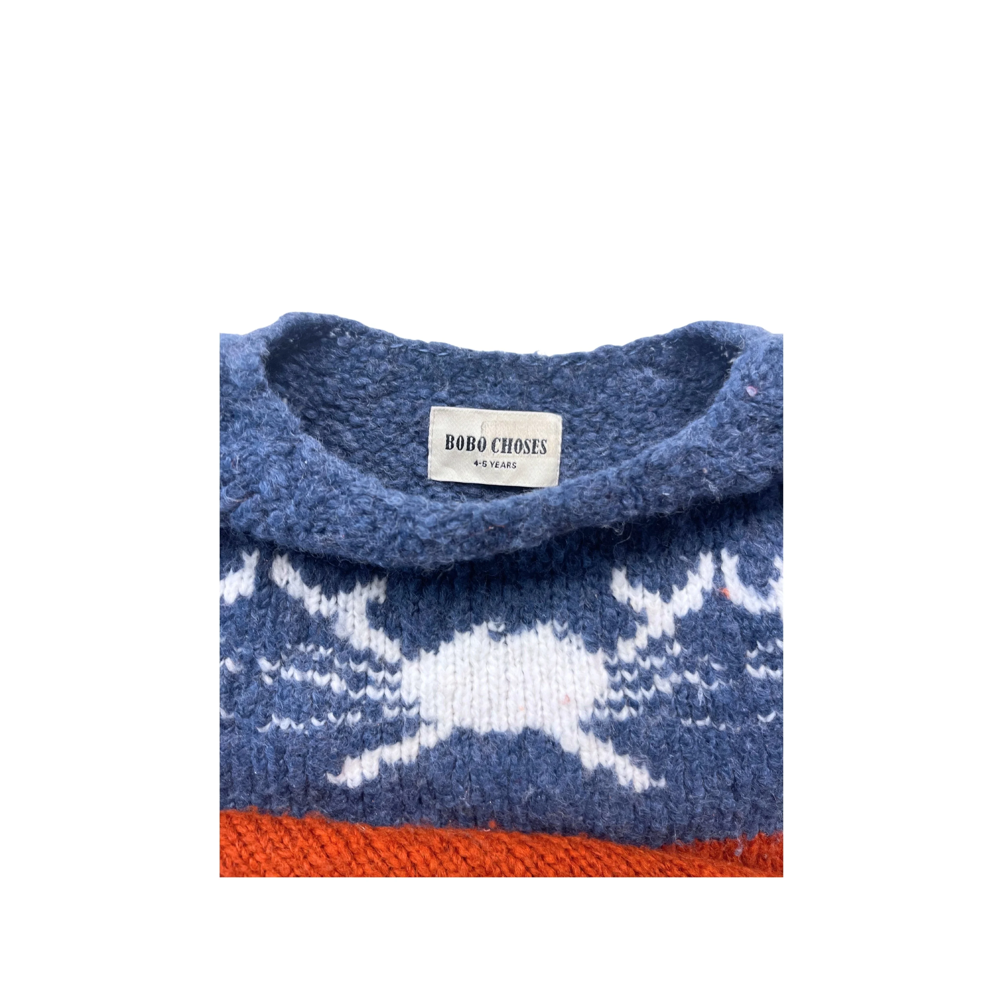 Pull enfant rouge - 4 ans | Rouge