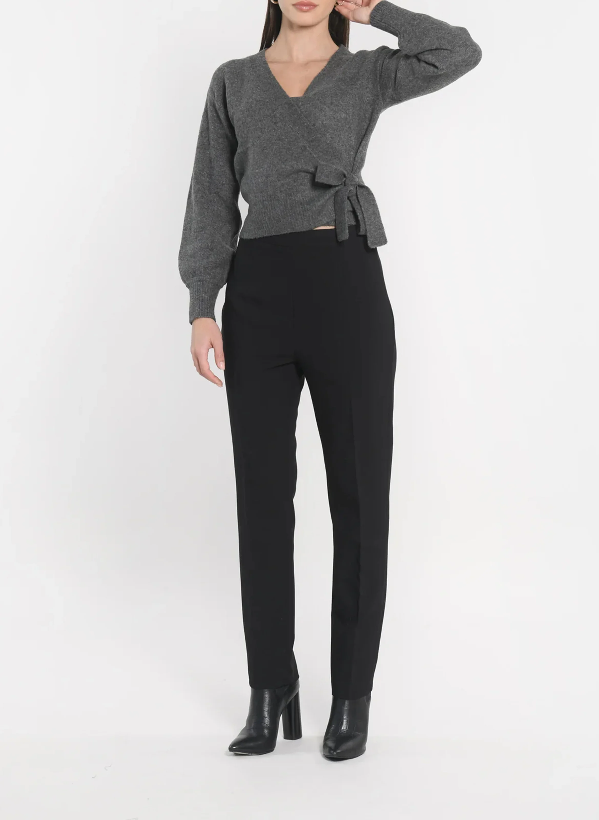 CONNIE - Gilet cache coeur | Gris