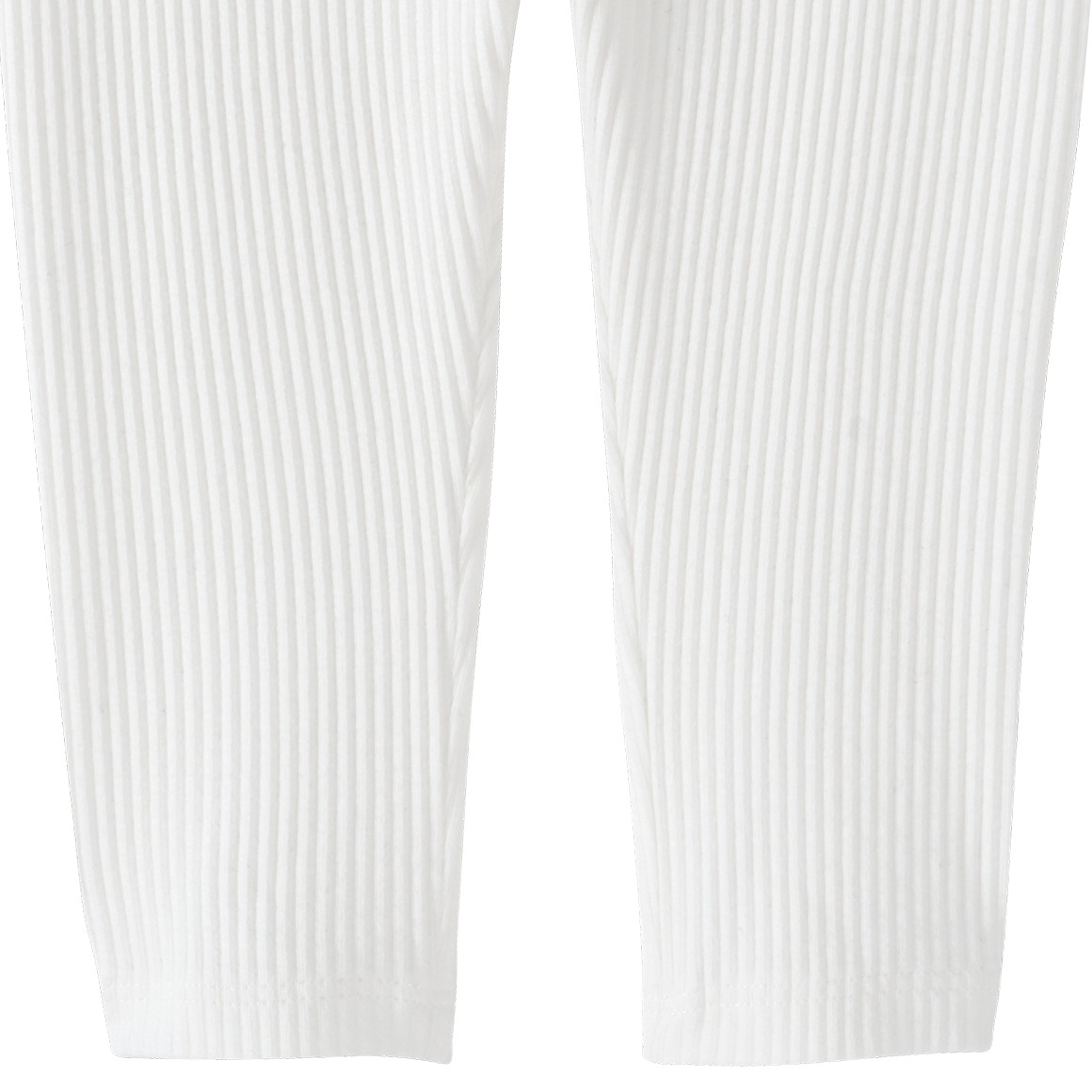 Topomini Baby Leggings mit Rippstruktur weiss