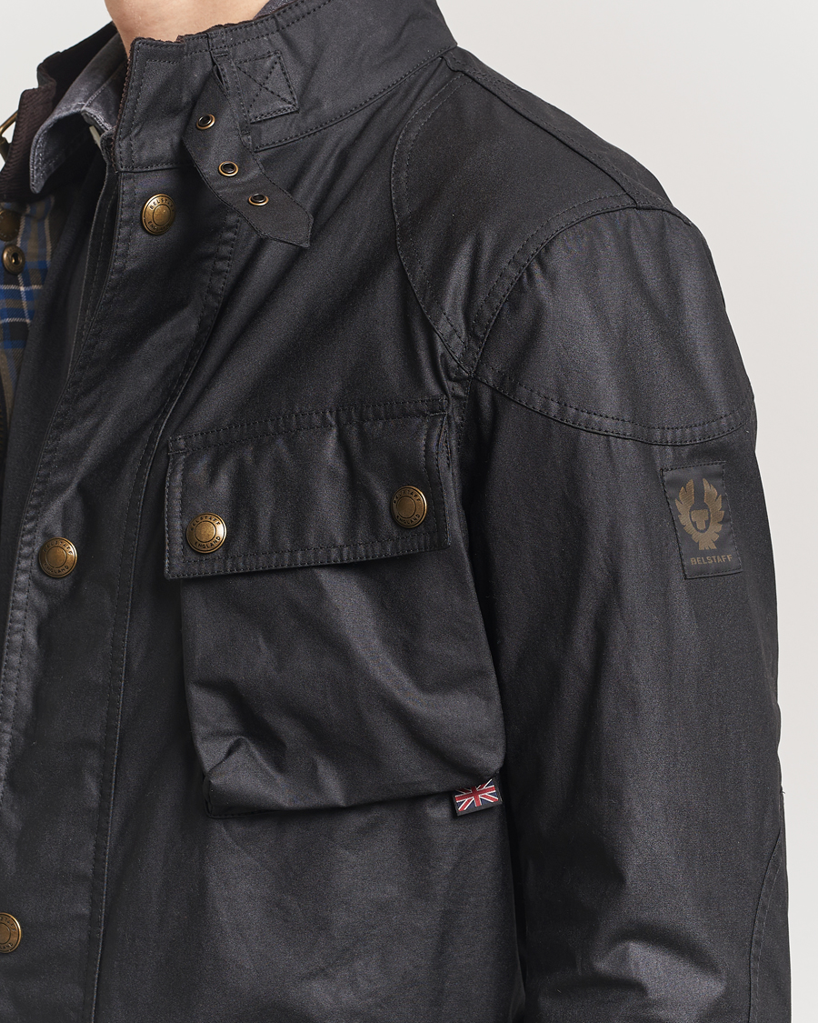 Belstaff Trailmaster Wax Jacket Black